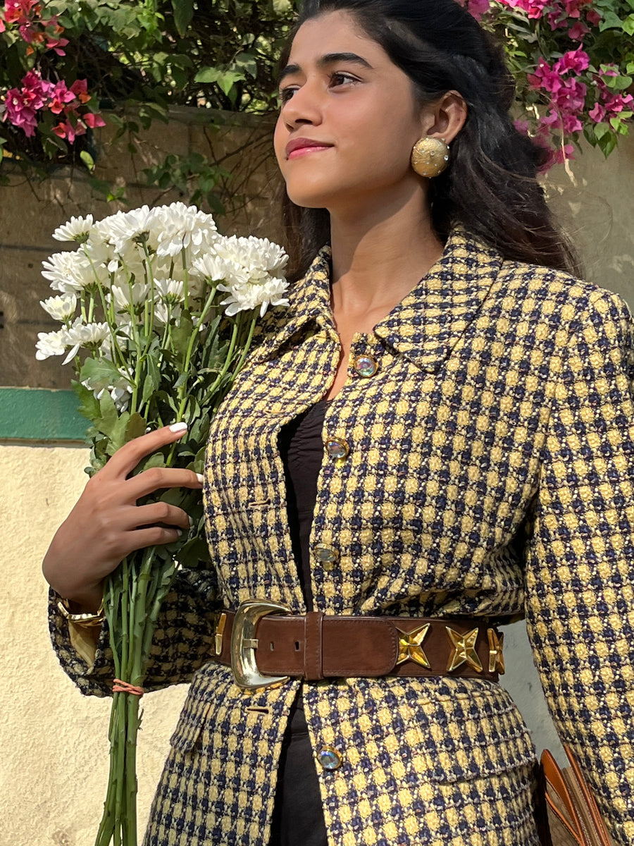 Vintage Escada Margaretha Ley Tweed Blazer â Viange Vintage