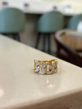 Load image into Gallery viewer, Diamond Curb Link Ring