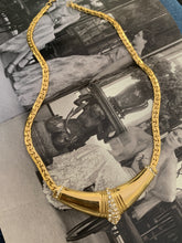 Load image into Gallery viewer, Vintage Anchor Bar Diamond Necklace