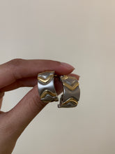 Load image into Gallery viewer, Vintage Mixed Metal Hoops