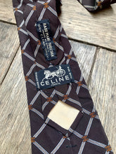 Load image into Gallery viewer, Vintage Celine Logo Tie