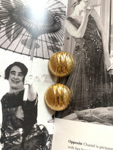 Load image into Gallery viewer, Vintage Hammered Ball Earrings