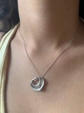 Load image into Gallery viewer, Vintage Tiffany &amp; Co. Sterling Double Heart Necklace