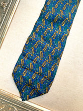 Load image into Gallery viewer, Vintage Christian Dior Blue Tie