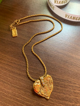 Load image into Gallery viewer, Vintage Yves Saint Laurent Heart Nugget Necklace