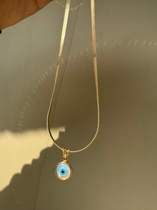 Evil Eye Mother Of Pearl Maxi Charm