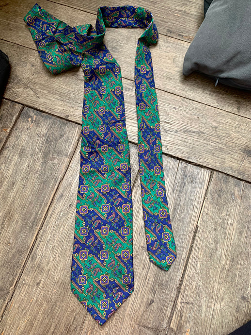Vintage Yves Saint Laurent Paisley Tie