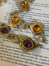 Load image into Gallery viewer, Vintage Yves Saint Laurent Logo Heart Necklace