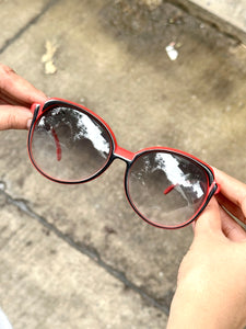 Vintage Red Sunglasses