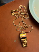 Load image into Gallery viewer, Vintage Anne Klein Whistle Necklace