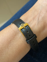 Load image into Gallery viewer, Vintage Gucci Black Horsebit Watch