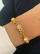 Load image into Gallery viewer, Vintage XoXo Diamond Bracelet