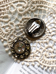 Vintage Silver Braided Chunky Studs