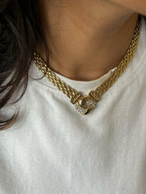Load image into Gallery viewer, Vintage Diamond Swirl Link Chain