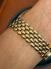 Load image into Gallery viewer, Vintage Blue Stone Link Bracelet