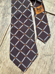 Vintage Celine Logo Tie