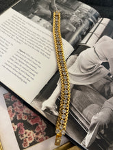 Load image into Gallery viewer, Vintage Diamond Link Bracelet