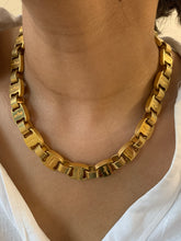 Load image into Gallery viewer, Vintage Salvatore Ferragamo Chunky Link Necklace