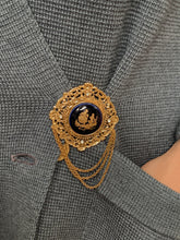 Load image into Gallery viewer, Vintage Limoges Castel Brooch