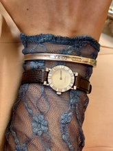 Load image into Gallery viewer, Vintage Tiffany &amp; Co. Atlas Brown Leather Watch