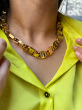 Load image into Gallery viewer, Vintage Salvatore Ferragamo Chunky Link Necklace