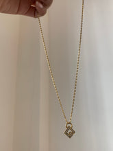 Load image into Gallery viewer, Vintage Givenchy Diamond G Logo Necklace