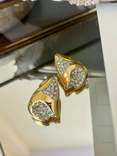 Load image into Gallery viewer, Vintage Diamond Swirl Earrings