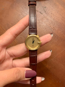 Vintage Gucci G Leather Watch