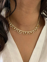 Load image into Gallery viewer, Vintage Diamond Scallop Necklace