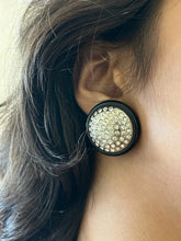 Load image into Gallery viewer, Vintage ‘Made In Italy’ Marked Diamond Earrings