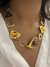 Load image into Gallery viewer, Vintage Yves Saint Laurent Logo Heart Necklace