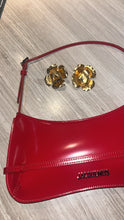 Load image into Gallery viewer, Vintage Valentino Chunky Rose Earrings