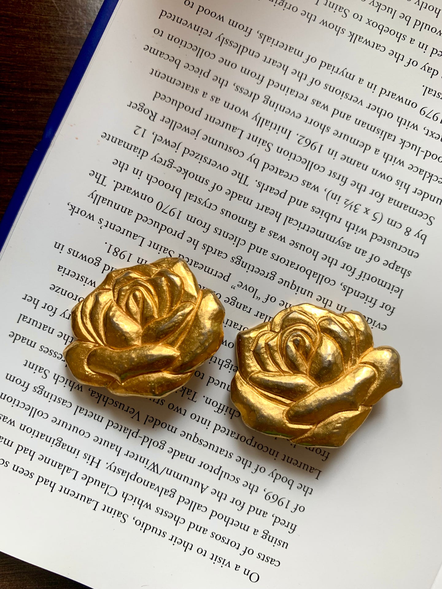 Vintage Kenzo Chunky Flower Earrings