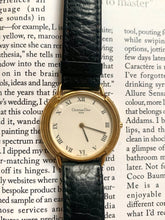 Load image into Gallery viewer, Vintage Christian Dior Gold Leather Watch