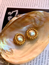 Load image into Gallery viewer, Vintage Celine Pearl Earrings
