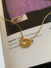 Load image into Gallery viewer, Vintage Givenchy G Logo Necklace