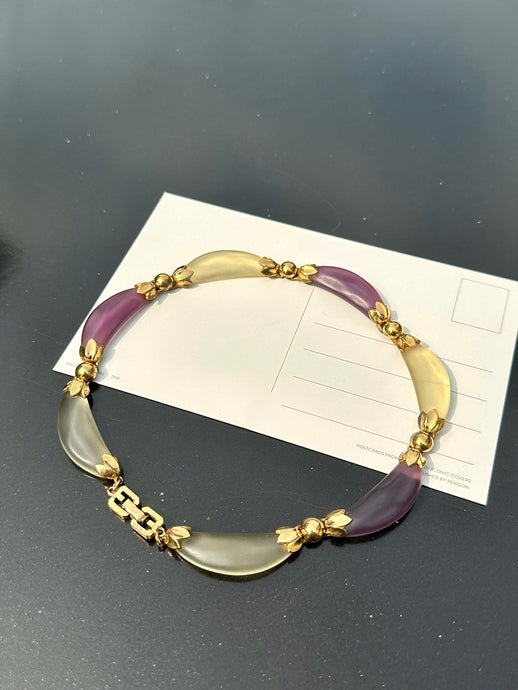 Vintage Givenchy Resin Choker Necklace
