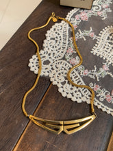 Load image into Gallery viewer, Vintage Givenchy G Big Logo Necklace