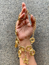 Load image into Gallery viewer, Vintage Remy Dis Paris Ocean Charm Necklace