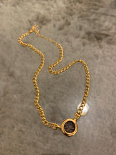 Load image into Gallery viewer, Vintage Fendi Logo Coin Necklace
