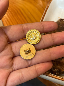 Vintage Chanel Sun Buttons