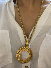 Load image into Gallery viewer, Vintage Chanel Magnifying Glass CC Necklace