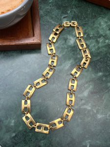 Vintage Givenchy Box Necklace