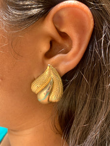 Vintage Flame Earrings