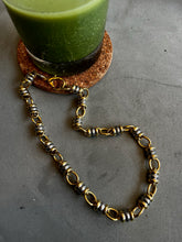 Load image into Gallery viewer, Vintage Mixed Metal Double Chain Necklace