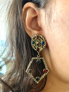 Vintage Rope Dangler Earrings