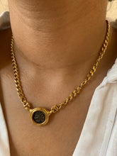 Load image into Gallery viewer, Vintage Fendi Logo Coin Necklace