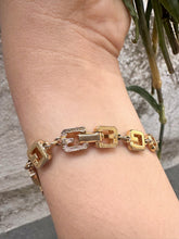 Load image into Gallery viewer, Vintage Givenchy G Logo Gold Bracelet