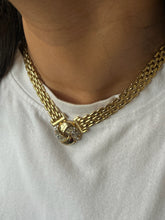 Load image into Gallery viewer, Vintage Diamond Swirl Link Chain