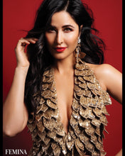 Load image into Gallery viewer, Vintage YSL Coin Diamond Earrings